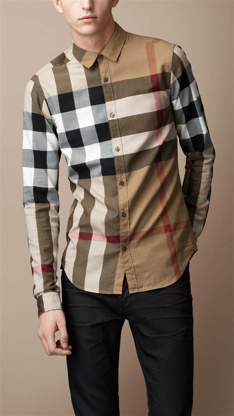 burberry shirts price in uk|Burberry shirt cost.